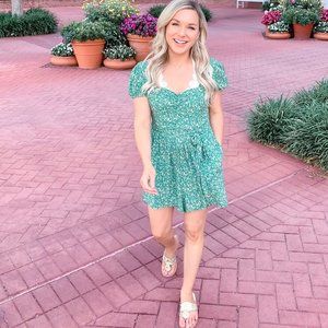 American Eagle Sweetheart Romper